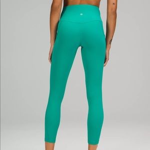 Lululemon Align High Rise Pants Leggings, Maldives Green, NWT